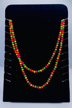 Highlighter Beaded Necklace