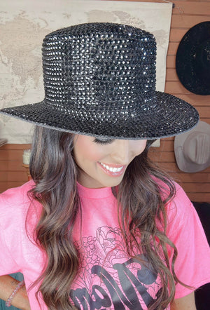 Sequin Beaded Boater