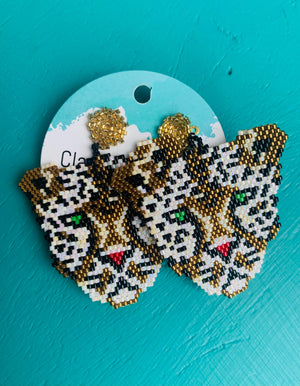 Luna Cheetah Earrings