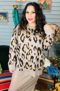 Bailey Leopard Sweater